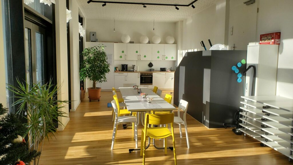 Gemeinschaftsraum von innen